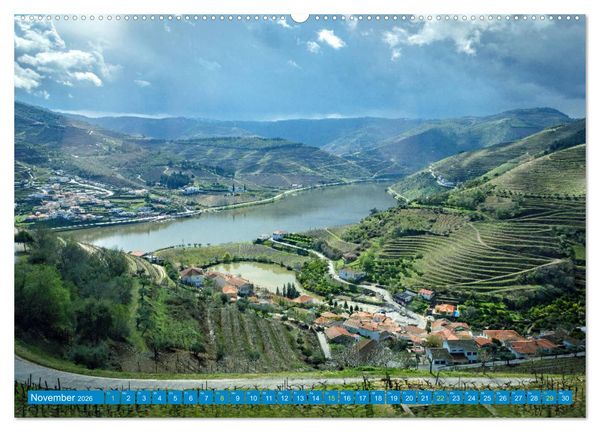 Produktbild: Porto & das Douro-Tal (Wandkalender 2026 DIN A2 quer), CALVENDO Monatskalender