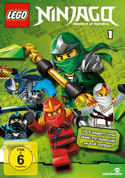 Produktbild: LEGO Ninjago - Staffel 1 [2 DVDs]