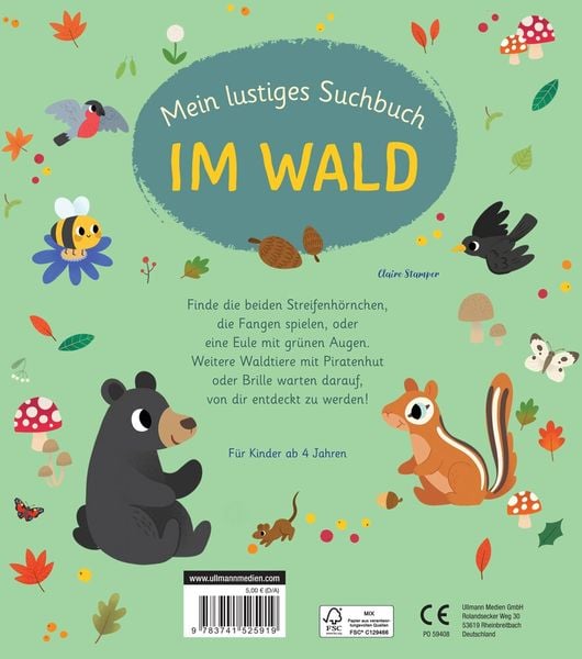 Produktbild: Mein lustiges Suchbuch - Im Wald