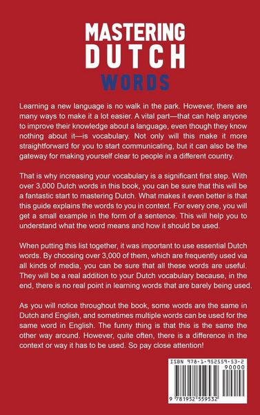 Produktbild: Mastering Dutch Words