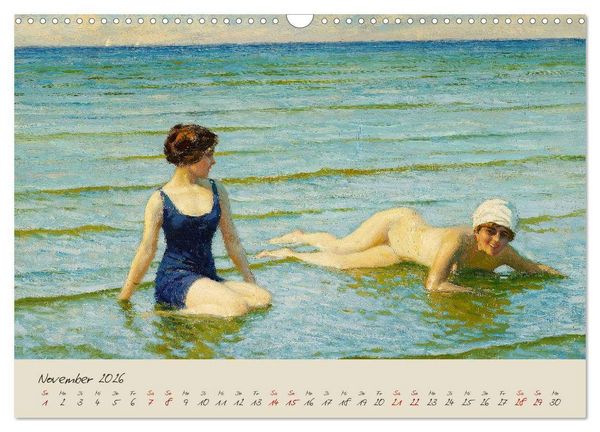 Produktbild: Strandgef&uuml;hle (Wandkalender 2026 DIN A3 quer), CALVENDO Monatskalender