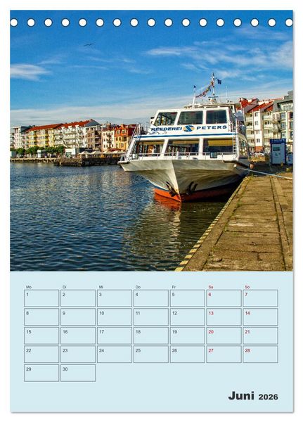 Produktbild: Kaiserb&auml;der auf Usedom (Tischkalender 2026 DIN A5 hoch), CALVENDO Monatskalender