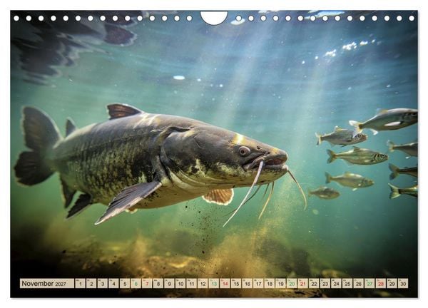Produktbild: Talsperren - Raubfische (Wandkalender 2027 DIN A4 quer), CALVENDO Monatskalender