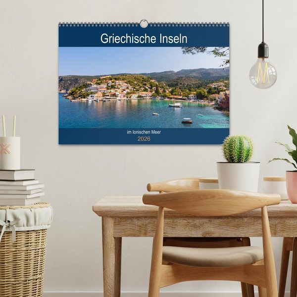 Produktbild: Griechische Inseln im Ionischen Meer (Wandkalender 2026 DIN A3 quer), CALVENDO Monatskalender
