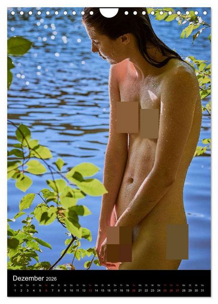Produktbild: Akt am See (Wandkalender 2026 DIN A4 hoch), CALVENDO Monatskalender