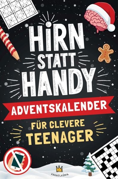 Produktbild: Hirn statt Handy - Adventskalender f&uuml;r clevere Teenager
