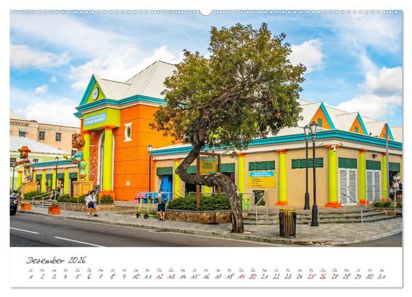 Produktbild: Nassau - Stadt mit karibischem Flair (hochwertiger Premium Wandkalender 2026 DIN A2 quer), Kunstdruck in Hochglanz
