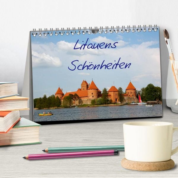 Produktbild: Litauens Sch&ouml;nheiten (Tischkalender 2026 DIN A5 quer), CALVENDO Monatskalender