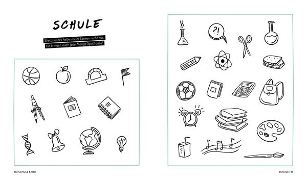 Produktbild: Let's sketch! Super easy! 1500 Sketchnotes