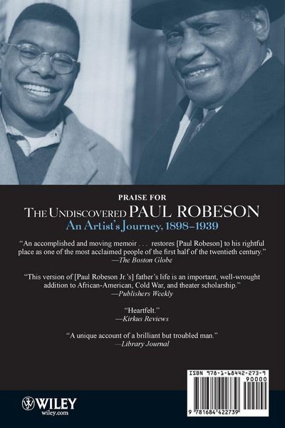 Produktbild: The Undiscovered Paul Robeson