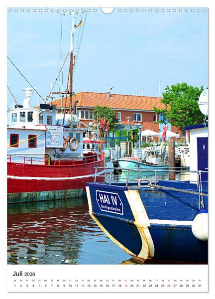 Produktbild: Heiligenhafen Ein Spaziergang (Wandkalender 2026 DIN A3 hoch), CALVENDO Monatskalender