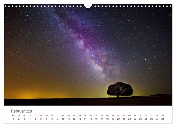 Produktbild: Nachthimmel - Unfassbare Fotografien der Sterne. (Wandkalender 2027 DIN A3 quer), CALVENDO Monatskalender