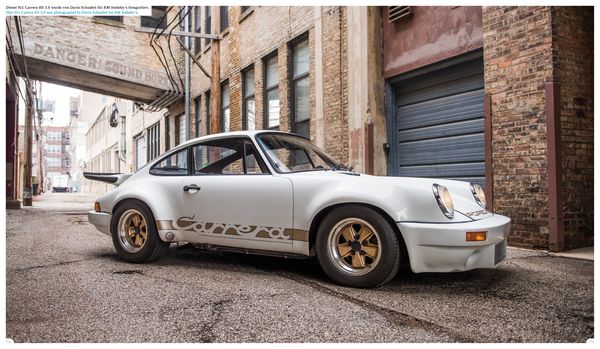 Produktbild: Porsche Carrera RS AIR-COOLED YEARS 1972-1998