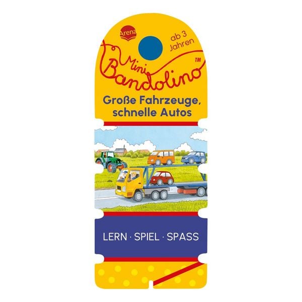 Produktbild: Arena Verlag - Mini Bandolino – Große Fahrzeuge, schnelle Autos