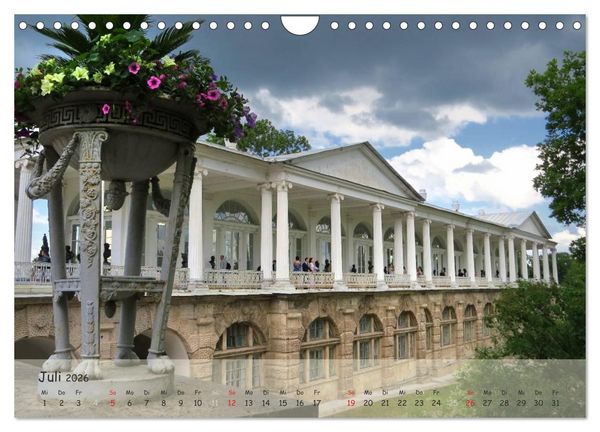 Produktbild: Sankt Petersburg - Pal&auml;ste der Umgebung (Wandkalender 2026 DIN A4 quer), CALVENDO Monatskalender