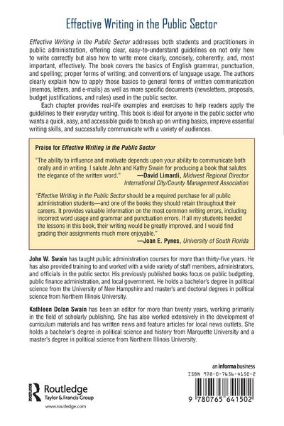 Produktbild: Effective Writing in the Public Sector