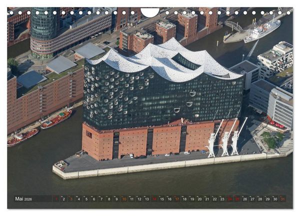 Produktbild: Flugbilder 2026 (Wandkalender 2026 DIN A4 quer), CALVENDO Monatskalender