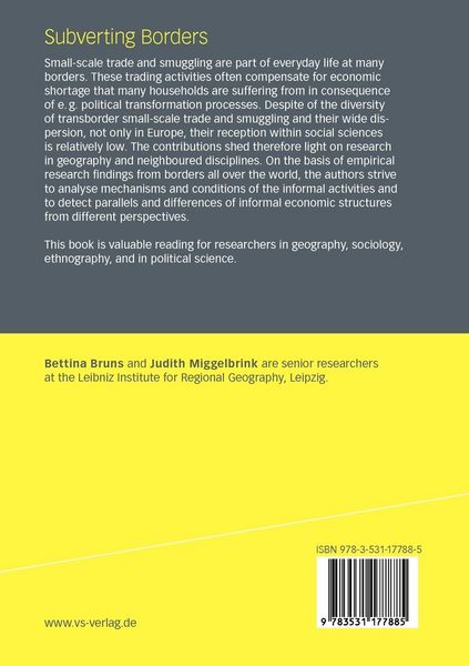 Produktbild: Subverting Borders