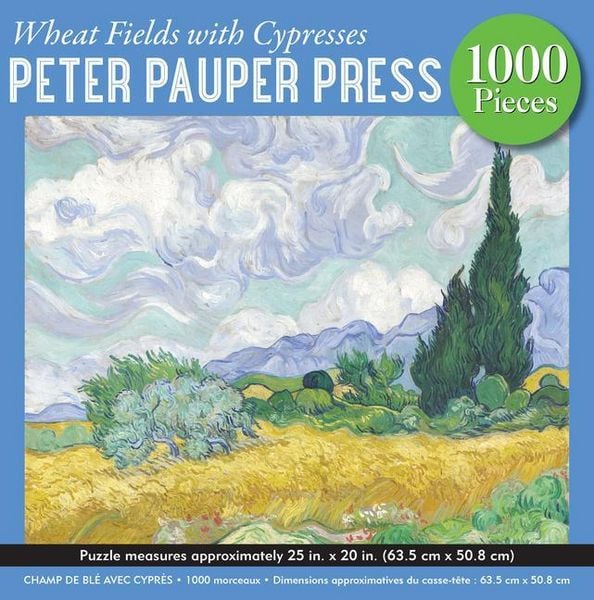 Produktbild: Wheat Fields with Cypresses 1000-Piece Puzzle
