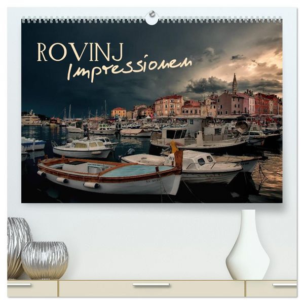Produktbild: Rovinj Impressionen (hochwertiger Premium Wandkalender 2026 DIN A2 quer), Kunstdruck in Hochglanz
