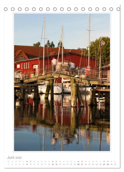 Produktbild: Eckernf&ouml;rde (Tischkalender 2026 DIN A5 hoch), CALVENDO Monatskalender