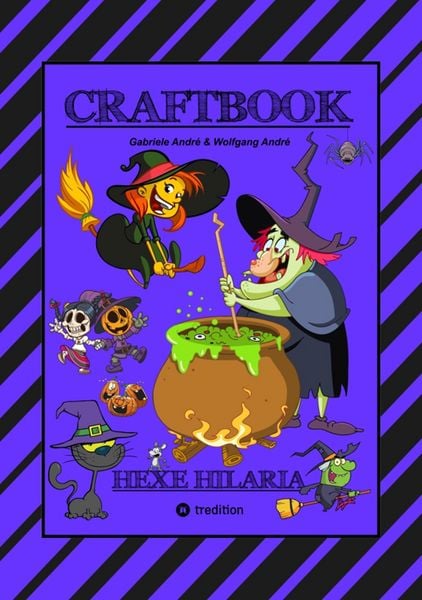 Produktbild: Craftbook - 100 Tolle Motive - Kreativ Lernen - Hexenspiel Jinx - Einfach Verhext - Zeichnen - Malen - Basteln - Spass