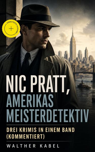 Produktbild: Nic Pratt, Amerikas Meisterdetektiv - Drei Krimis in einem Band (Kommentiert)