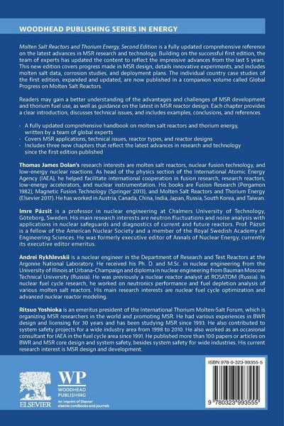 Produktbild: Molten Salt Reactors and Thorium Energy
