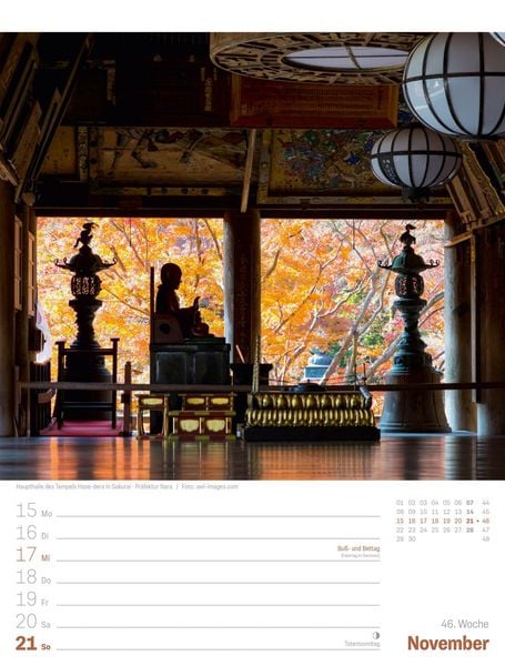 Produktbild: Japan Wochenplaner Kalender 2027 | Das Land der aufgehenden Sonne