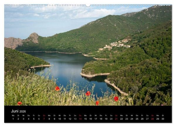 Produktbild: Korsika Insel der Sch&ouml;nheit (Wandkalender 2026 DIN A2 quer), CALVENDO Monatskalender
