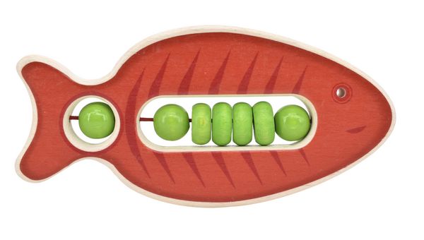 Klapper-Fisch Salmi (rot)