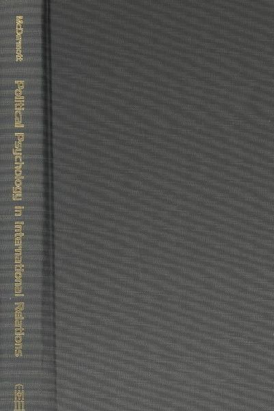Produktbild: Mcdermott, R: Political Psychology in International Relatio