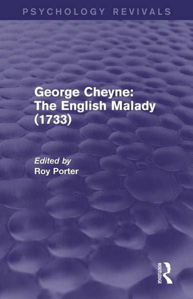 Produktbild: George Cheyne: The English Malady (1733) (Psychology Revivals)