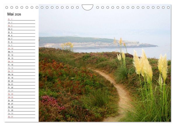 Produktbild: Camino del norte - K&uuml;stenweg (Wandkalender 2026 DIN A4 quer), CALVENDO Monatskalender