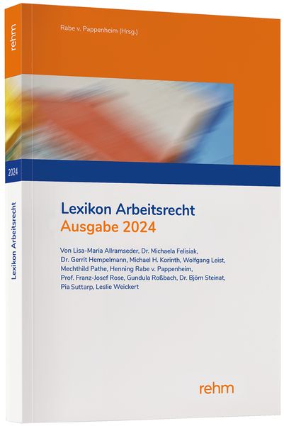 Lexikon Arbeitsrecht 2024