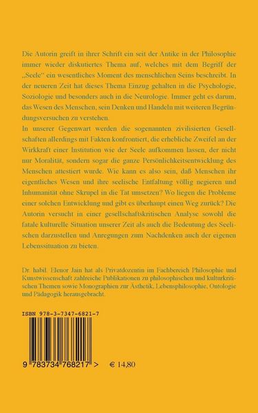 Produktbild: Verlust der Seele