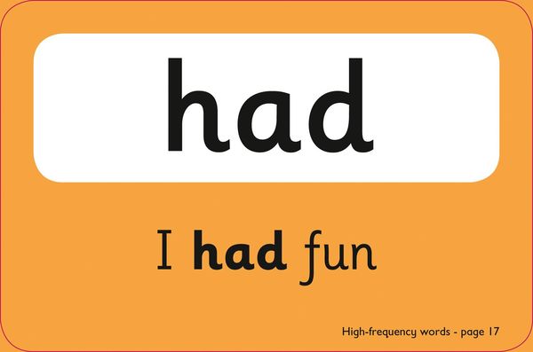 Produktbild: Collins Easy Learning Ks1 - High Frequency Words Flashcards