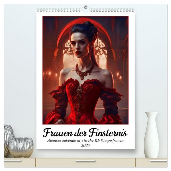 Produktbild: Frauen der Finsternis (hochwertiger Premium Wandkalender 2027 DIN A2 hoch), Kunstdruck in Hochglanz