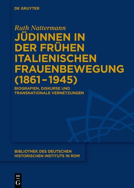 Produktbild: J&uuml;dinnen in der fr&uuml;hen italienischen Frauenbewegung (1861&ndash;1945)