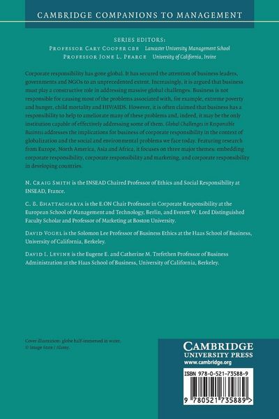 Produktbild: Global Challenges in Responsible Business
