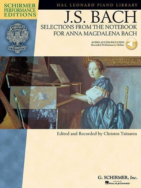 Produktbild: Selections from the Notebook for Anna Magdalena Bach Book/Online Audio