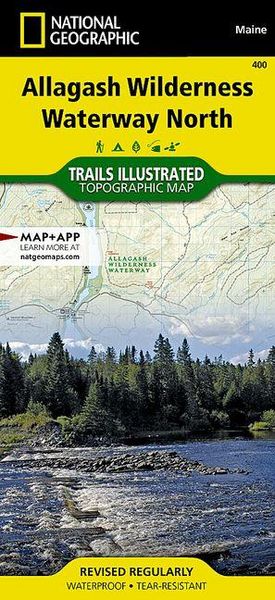 Produktbild: Allagash Wilderness Waterway North Map