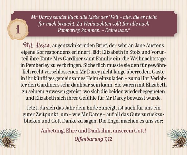 Produktbild: Merry Christmas: Jane-Austen-Adventskalender