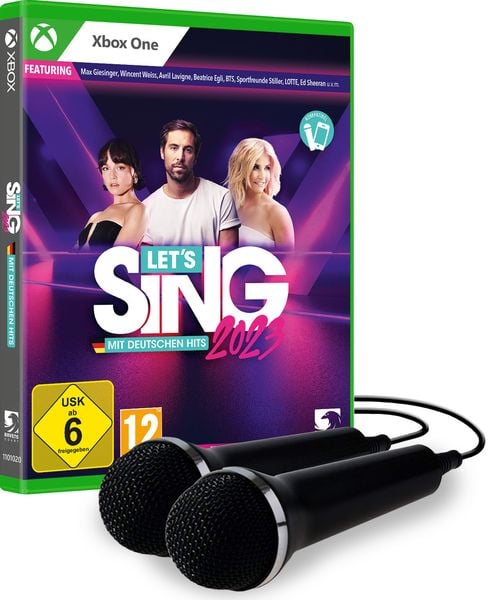 Let's Sing 2023 - Mit deutschen Hits + 2 Mikrofone