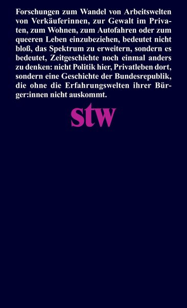 Produktbild: Neue Wege zu einer Geschichte der Bundesrepublik