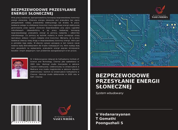 Produktbild: Bezprzewodowe Przesy&iquest;anie Energii S&iquest;onecznej