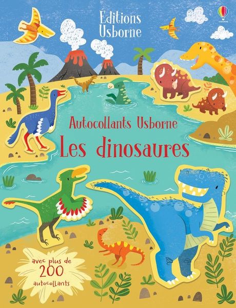 Produktbild: Les dinosaures : avec plus de 200 autocollants
