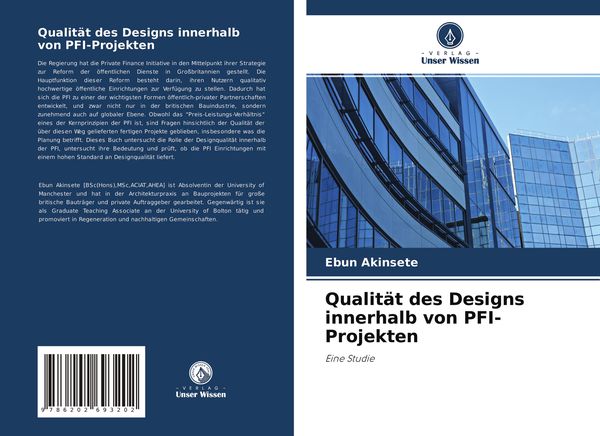 Produktbild: Qualit&auml;t des Designs innerhalb von PFI-Projekten
