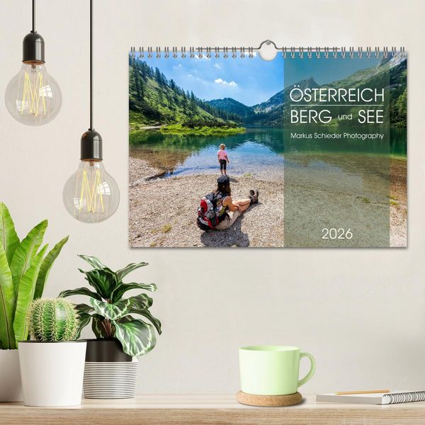 Produktbild: &Ouml;sterreich Berg und See (Wandkalender 2026 DIN A4 quer), CALVENDO Monatskalender