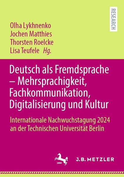 Produktbild: Deutsch als Fremdsprache - Mehrsprachigkeit, Fachkommunikation, Digitalisierung und Kultur